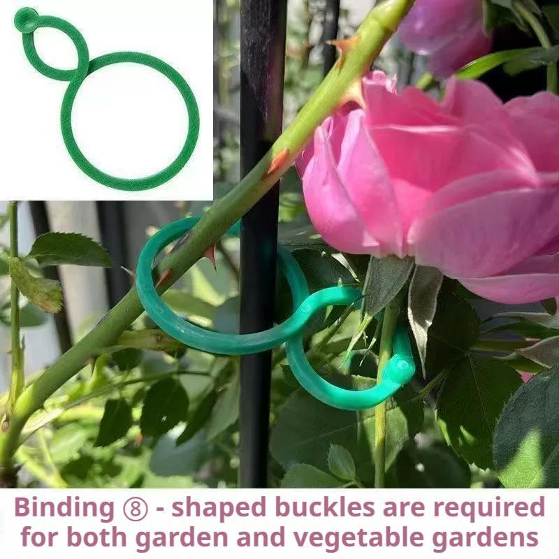 Vine Climbing Plastic - 100 pinces de support pour plantes,