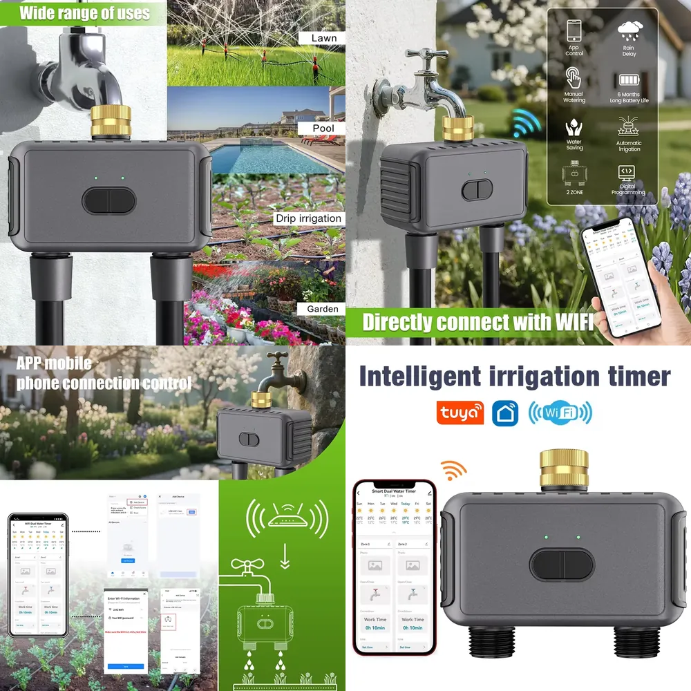 Programmateur d'arrosage intel - Timer Dual Outlet avis et prix