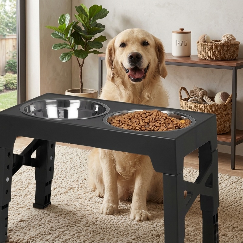 Support réglable pour gamelle  - Royal Canin Food Medium avis et prix
